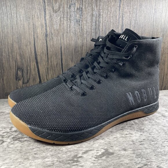 NOBULL Outwork Black High Top Sneakers Shoes Trainers Men’s Size 13 - Picture 2 of 9
